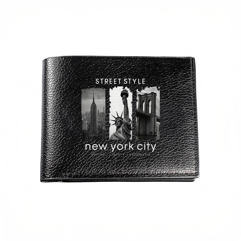 Interior Design York - ストリートスタイル ニューヨークシティ アーバンランドスケープ ファッション財布 メンズ カジュアル