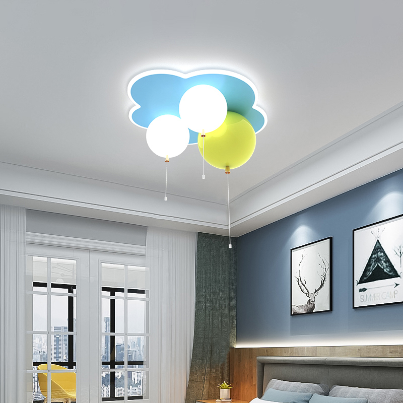 Interior Design Remote - 子供のような楽しいバルーンシーリングランプ Led シーリングランプクリエイティブデザインハウスインテリア照明ライト寝室用子供部屋