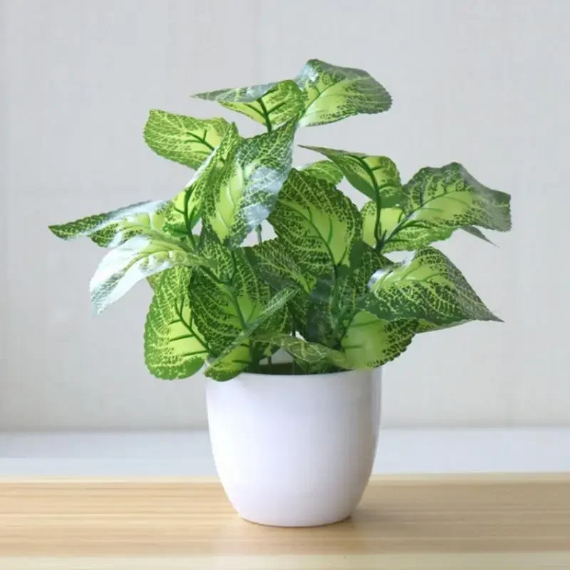 Interior Design Office - 人工植物盆栽偽植物家の装飾アクセサリー植物植木鉢オフィス装飾リビングルームの装飾