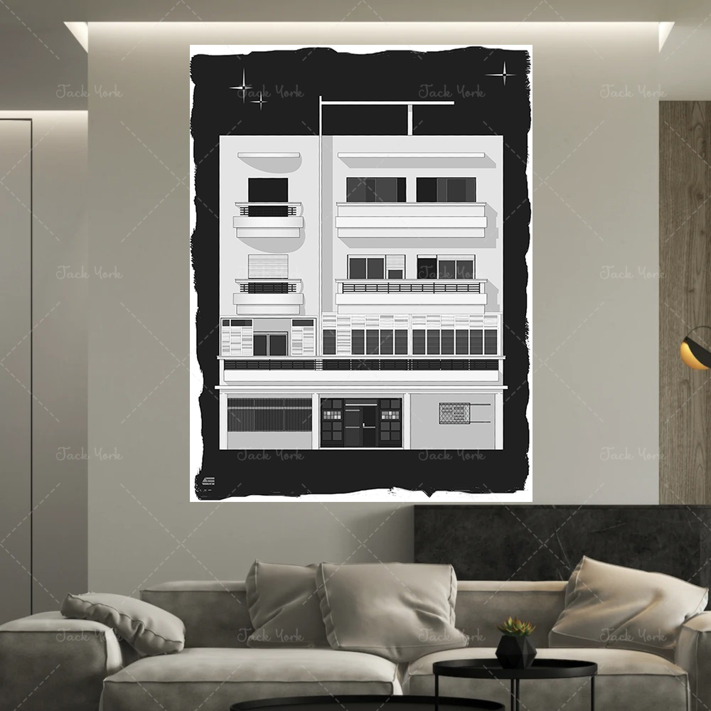 Interior Design York - Bauhaus tel avivプリント | モダン |