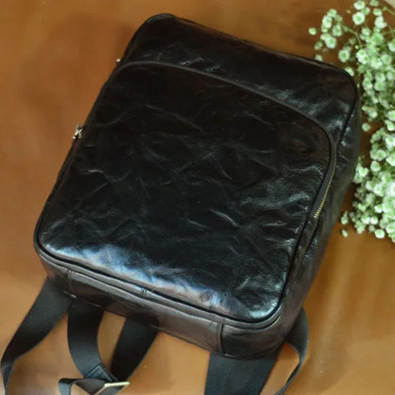 AETOO 野菜鞣し牛革製 バックパック。ミディアムサイズで - Interior Design Industrial Style のレビューと価格