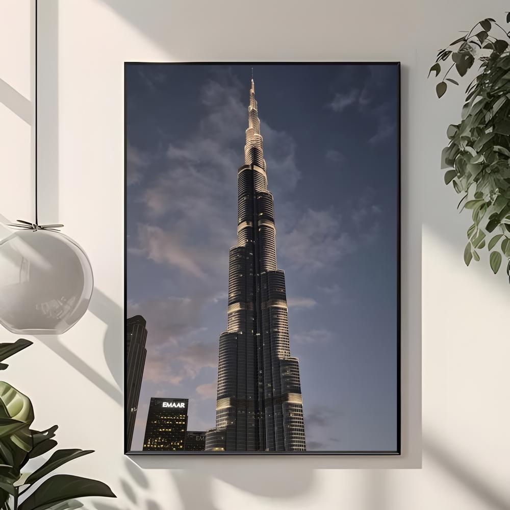 ランドマークビル「ブルジュ・ハリファ」のポスター。クラシック - Interior Design Build のレビューと価格