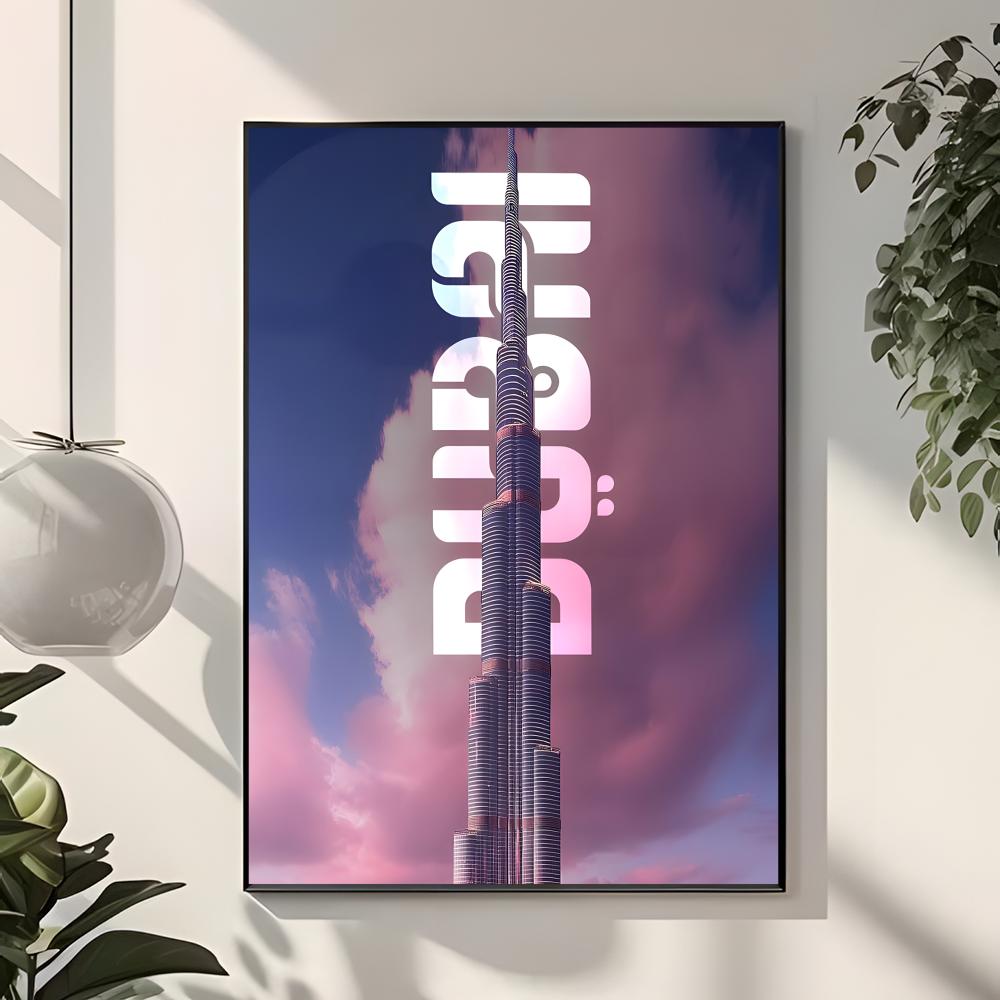 ランドマークビル「ブルジュ・ハリファ」のポスター。クラシック - Interior Design Build のレビューと価格