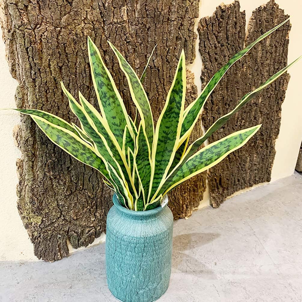 人工スネークフェイサビリア植物、屋内屋外ホームガーデンオフィ - Interior Design Office のレビューと価格