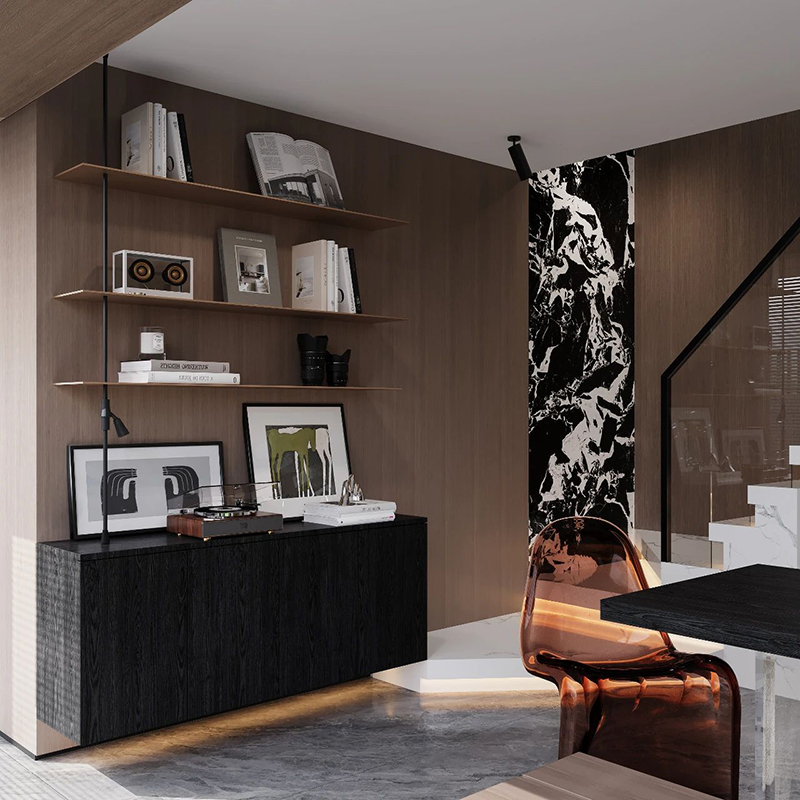 モダンな3Dレンダリングされたヴィラのインテリアデザイン、ア - Interior Design Build のレビューと価格