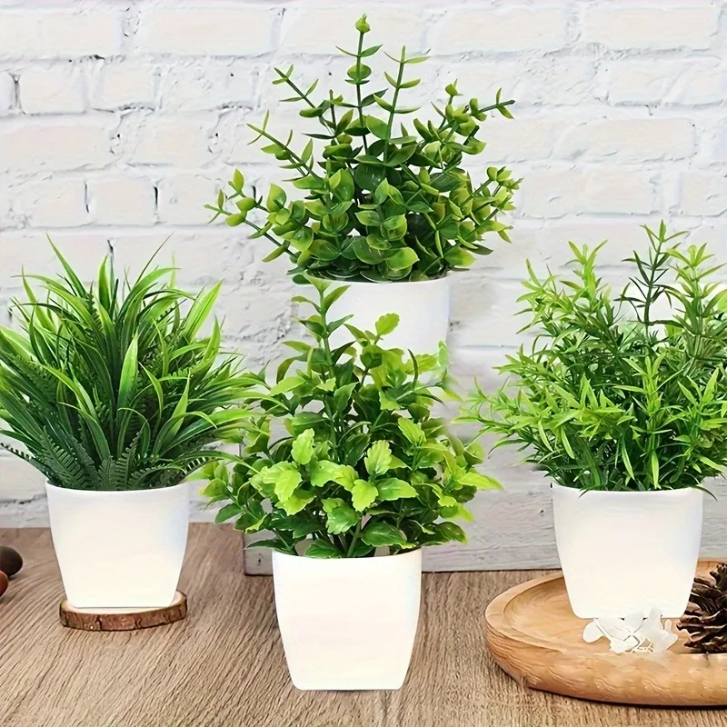 卸売 OEM/ODM 人工ミニ鉢植え偽スプレー ユーカリの植 - Interior Design Office のレビューと価格