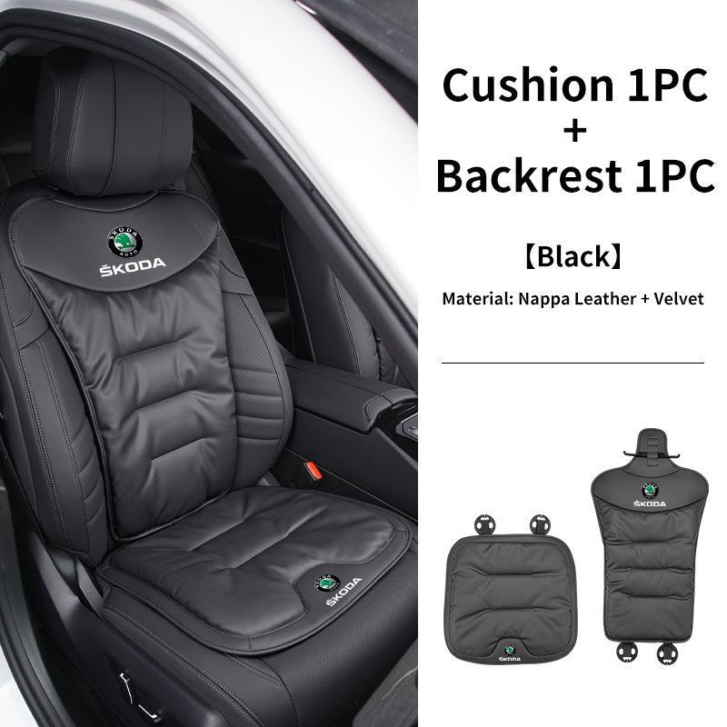 カーシートベルベットクッションレザー背もたれシートカバーアク - Velvet Cushion Cover のレビューと価格