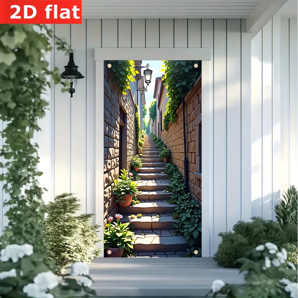 2Dフラットバナー1枚、建物への階段用; インテリアとエクス - Interior Design Build のレビューと価格