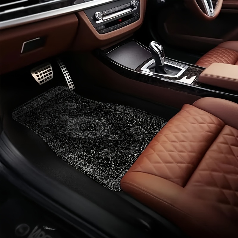 車用フロアマット 長方形 バンダナ柄 ラグ カーペット タピ - Interior Design Course のレビューと価格