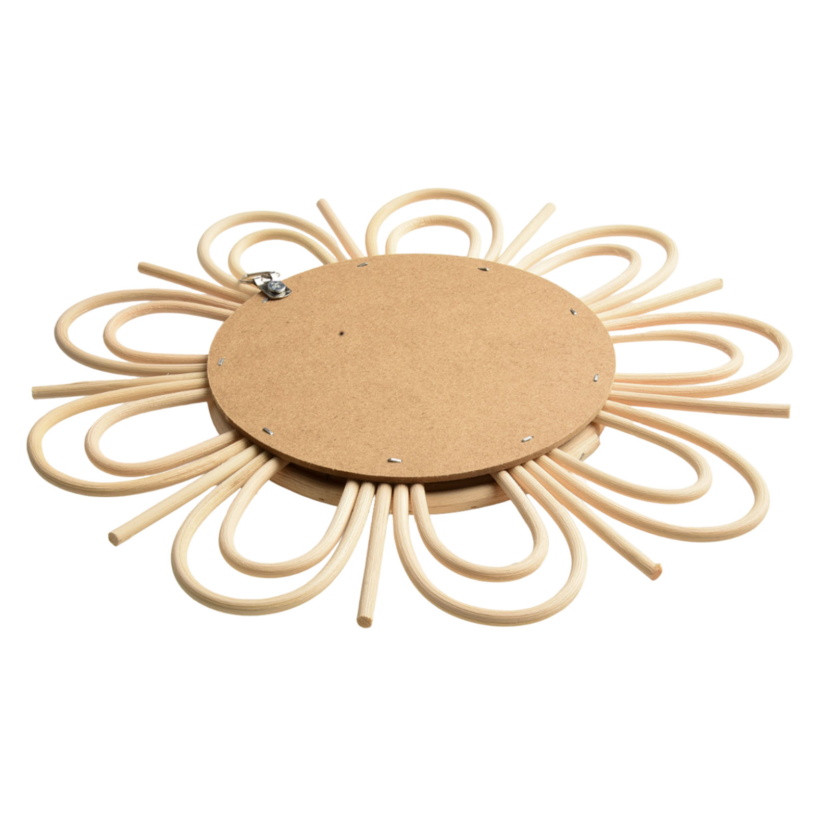 ボヘミアンラタン製吊り下げミラー、太陽模様またはその他のデザ - Rattan Mirror Round のレビューと価格