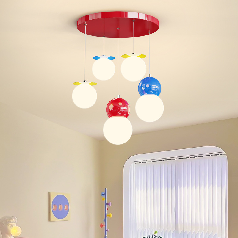 北欧クリームスタイルの寝室/子供部屋用アクリルLEDペンダン - Interior Design Remote のレビューと価格
