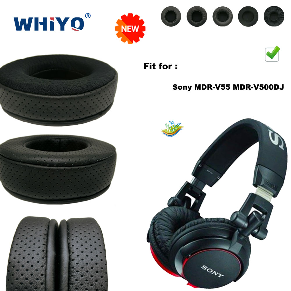 新しいアップグレード交換用イヤーパッドソニー MDR-V55 - Velvet Cushion Cover のレビューと価格